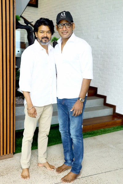 Vishal's Mark Antony teaser will be launched by Vijay 