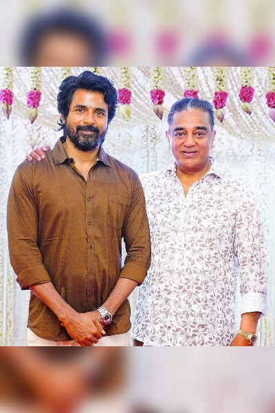 Ulaganayagan Kamal Haasan clicked the clapboard for Sivakarthikeyan's 'SK21'! 