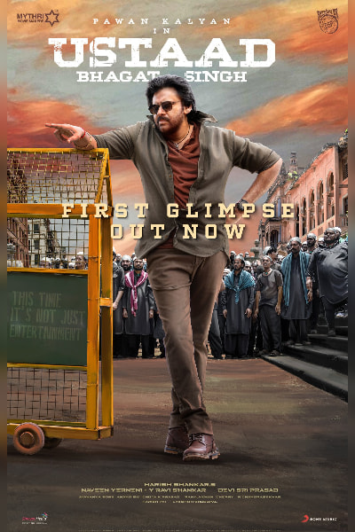 First Glimpse of Pawan Kalyan's Ustaad Bhagat Singh has released