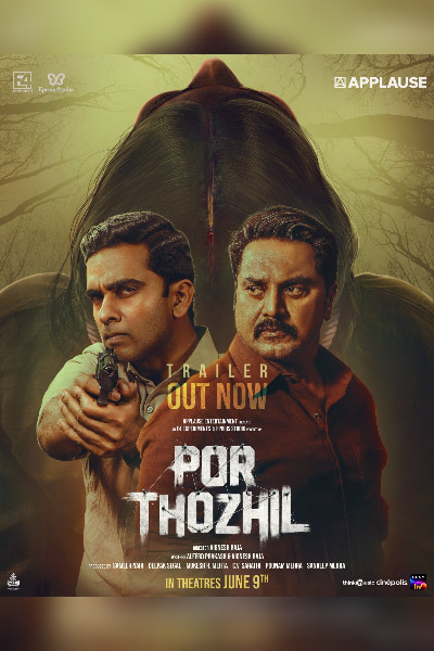 The trailer for \"Por Thozhil,\" starring Ashok Selvan and Sarath Kumar, has been released