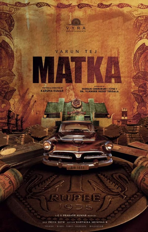 Varun Tej's next film, VT 14, is now titled Matka\r\n