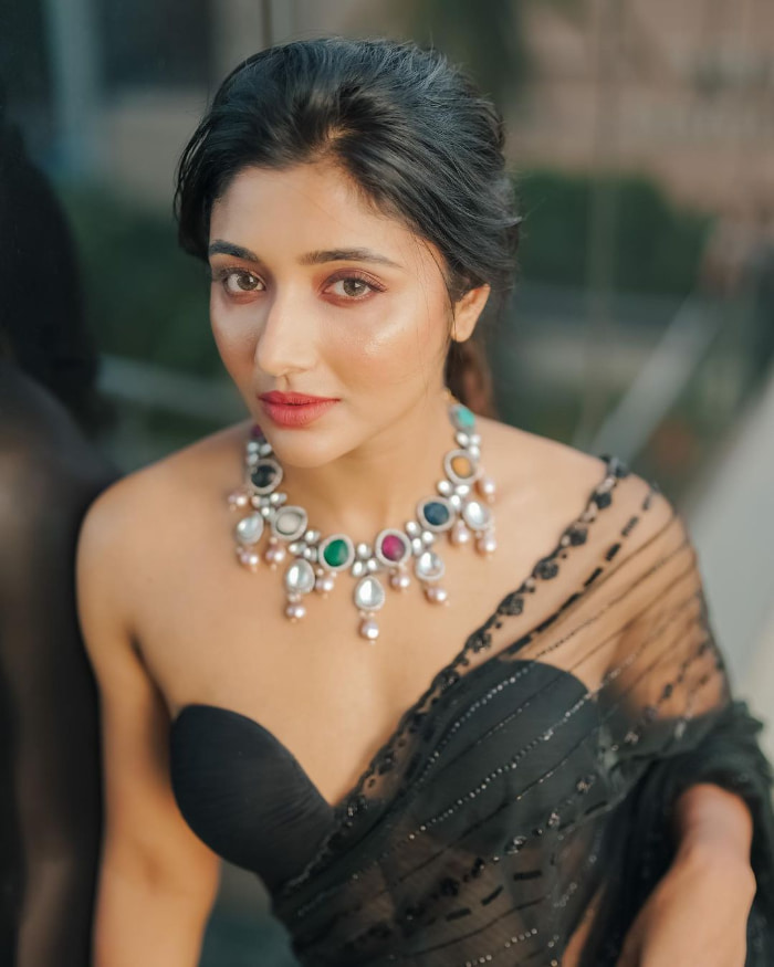 \"Explore the newest collection of stunning snapshots featuring Mirna Menon. From candid captures to exquisite poses, these recent clicks showcase her beauty and charm. Don't miss out on these trending moments! #MirnaMenon #RecentClicks #StunningShots #BeautyAndCharm\"