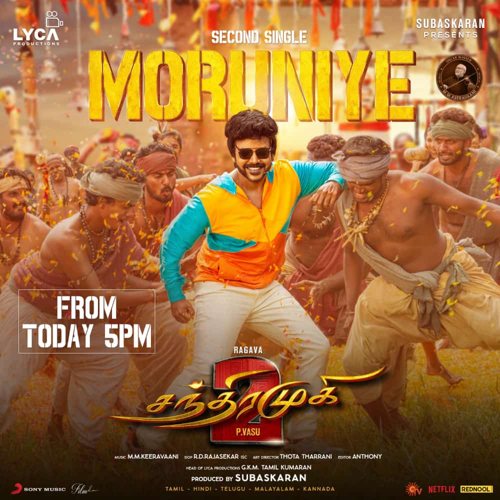 Moruniye: Second Single from Chandramukhi 2 Released\r\n