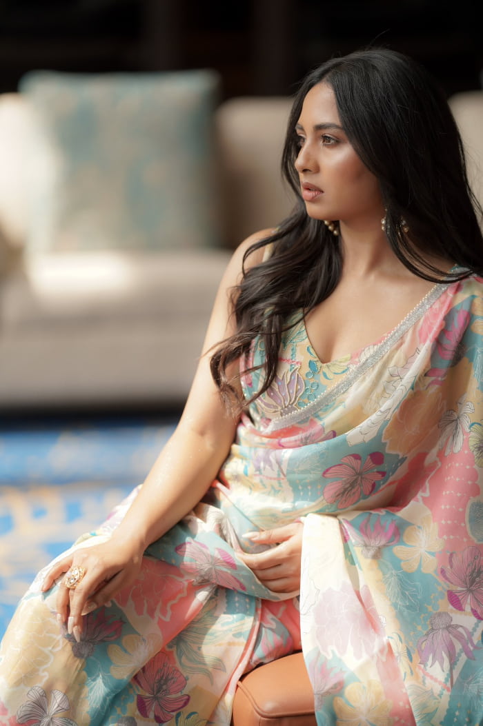 \"Explore a mesmerizing collection of Shrushti Dange's beautiful stills. Dive into the world of this talented actress through the lens, and witness the latest trending hashtags in #ShrushtiDange #Photography #CelebPortraits.\"