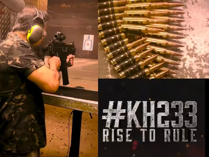 Kamal Haasan's gun training for KH 233 hints at an action-packed thriller