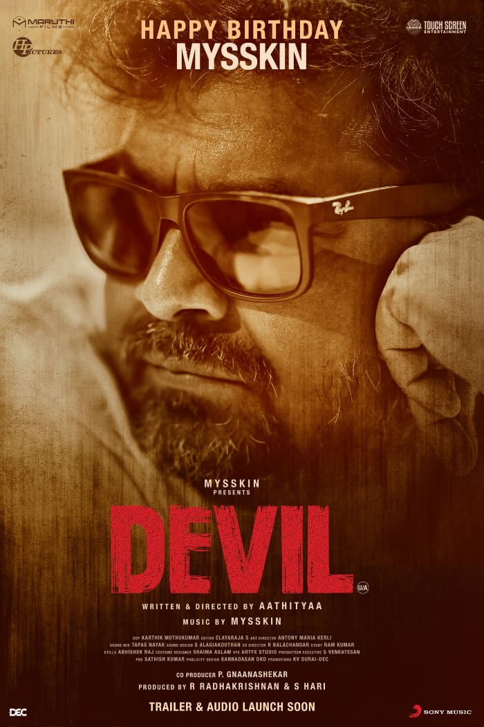 New Poster of Mysskin from Devil Released