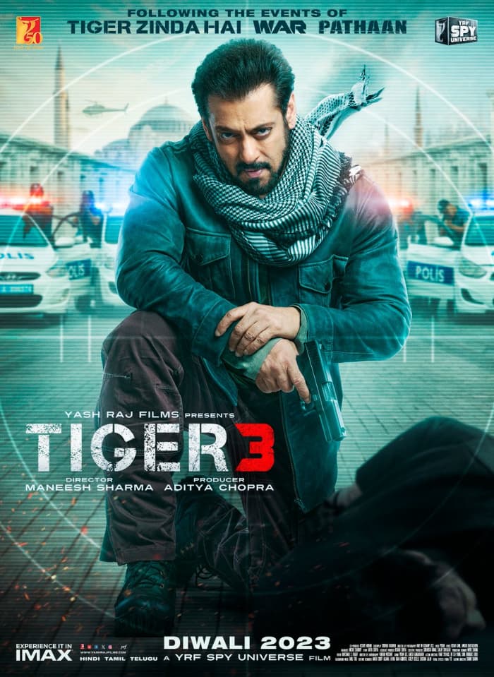 Salman Khan Looks Ready for Action in New Tiger 3 Poster