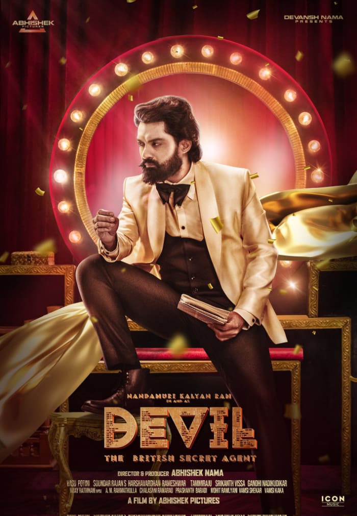 The makers of Devil have released a new character poster of Kalyanram.
