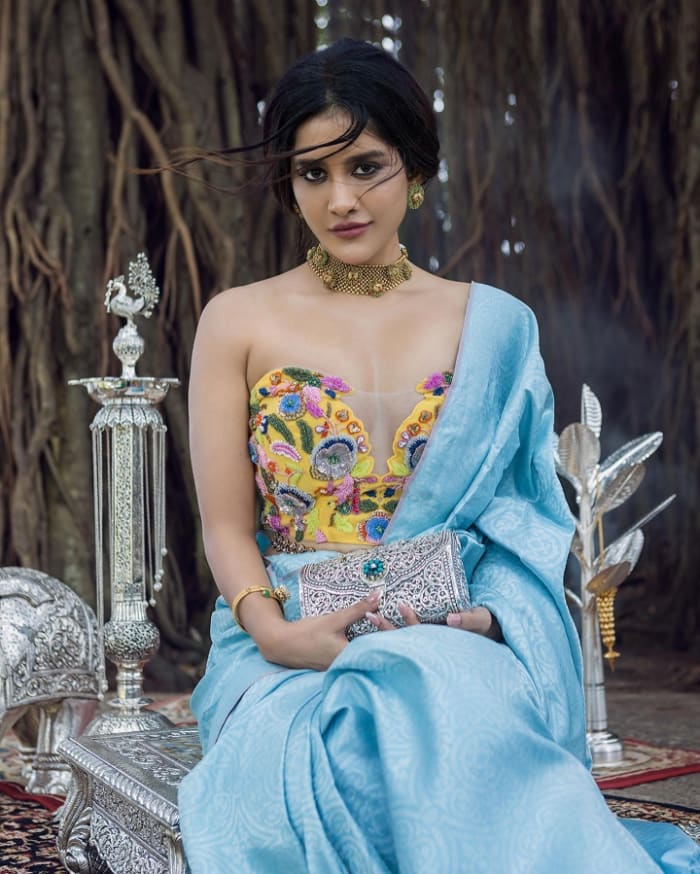  \"Explore the freshest images of Nabha Natesh and stay updated with the latest trends in the world of celebrity photography. #NabhaNatesh #CelebrityPhotos #TrendingImages\"