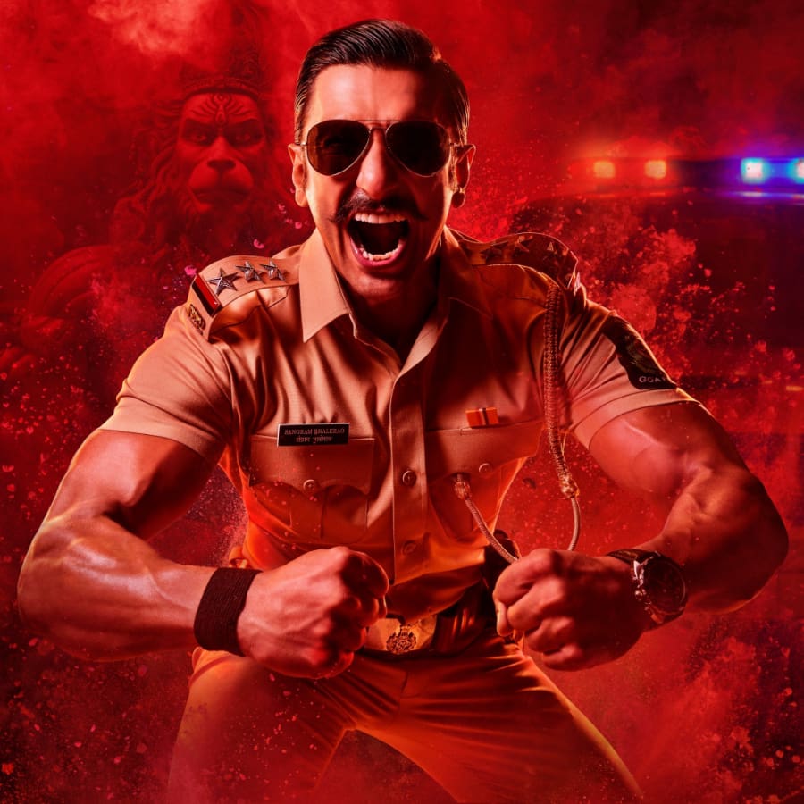Ranveer Singh Unleashes Simmba's Fierce Side in Singham Again Reveal