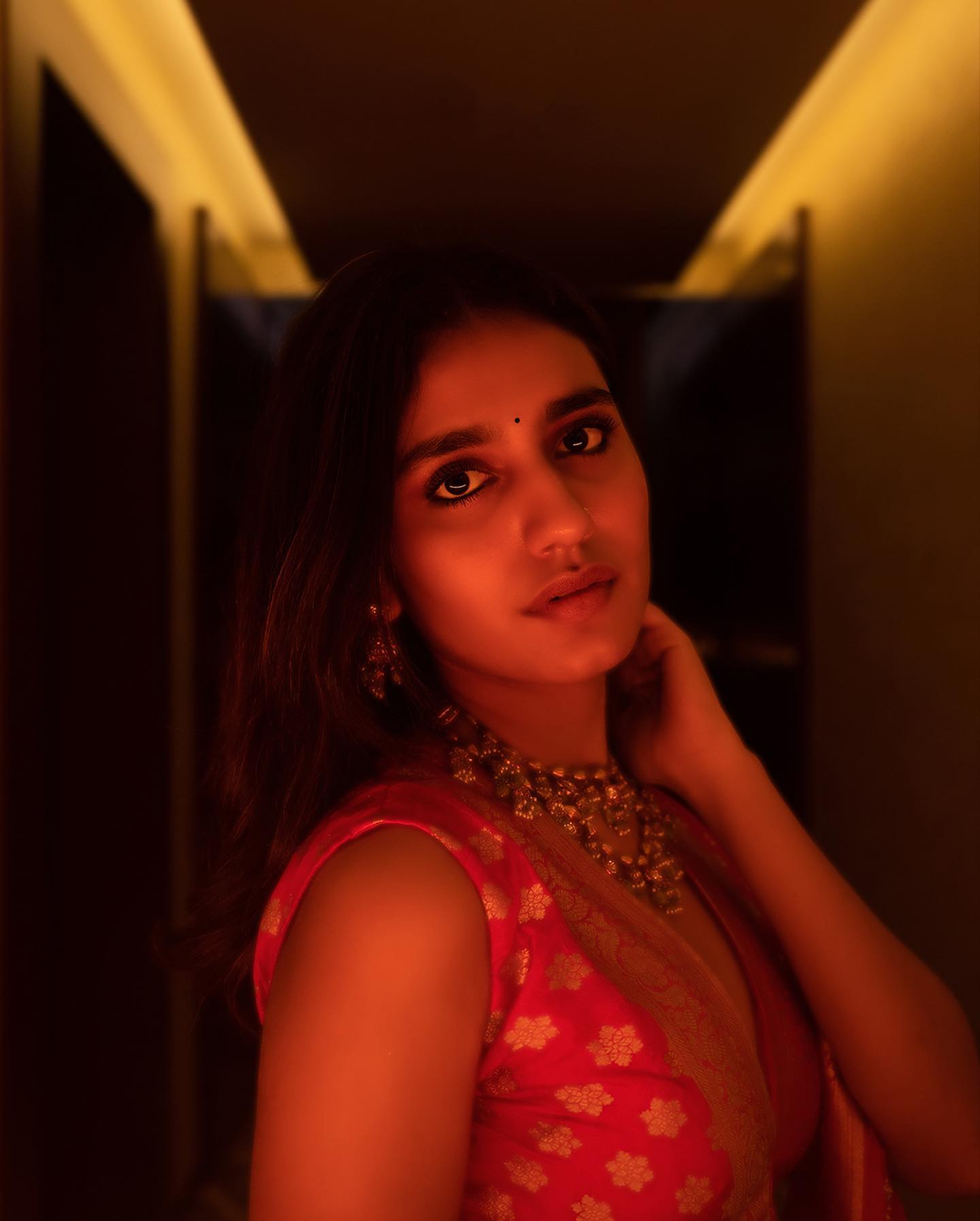 \"Explore the most enchanting stills of Priya Prakash Varrier, the trending celebrity sensation, in this stunning photo collection. Don't miss out on these captivating moments captured on camera. #PriyaPrakashVarrier #CelebrityPortraits #TrendingPhotography\"