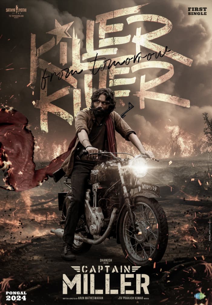 Captain Miller's Hard-Hitting Track 'Killer Killer' Set for Release