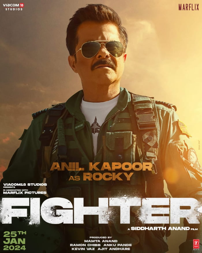 Anil Kapoor Takes Flight as Commanding Officer \"Rocky\" in Fighter!