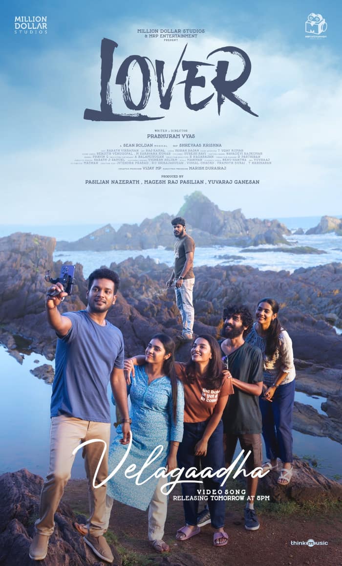 Manikandan's \"Lover\" Takes Flight with First Single \"Velagaadhe\"