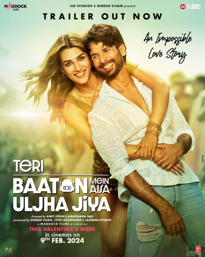 The trailer for \"Teri Baaton Mein Aisa Uljha Jiya\" has been released.