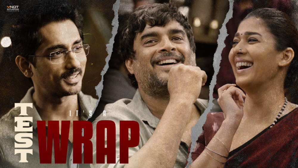 Madhavan, Nayanthara and Siddharth Filming of the test wraps.