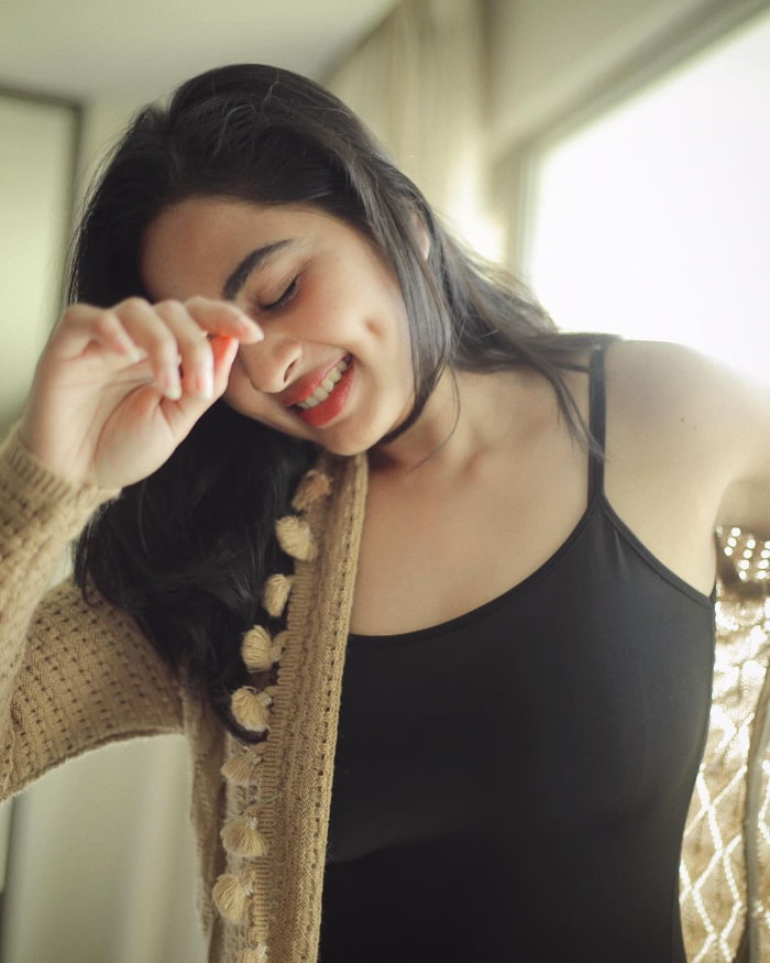  \"Immerse yourself in the enchanting beauty of Shrushti Dange through these mesmerizing stills. Discover the latest and most charming photographs capturing the essence of Shrushti's allure. #ShrushtiDange #CelebrityPhotos #StunningCaptures #TrendingBeauty #GlamourPhotography\"