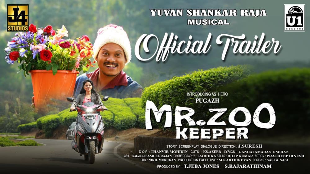 Check out the trailer for Pugazh movie \"Mr Zoo Keeper\"!