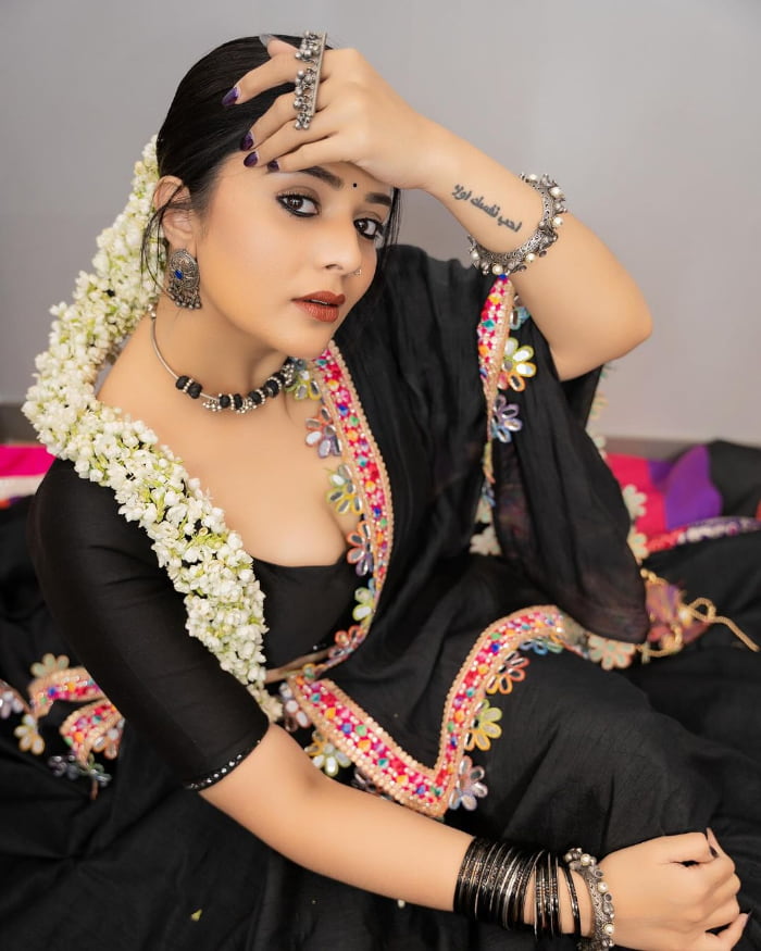 \"Explore the most recent mesmerizing clicks of Sree Mukhi, showcasing her beauty and charm. Dive into a collection of captivating snapshots capturing her essence. #SreeMukhi #TrendingClicks #CelebrityPhotography\"