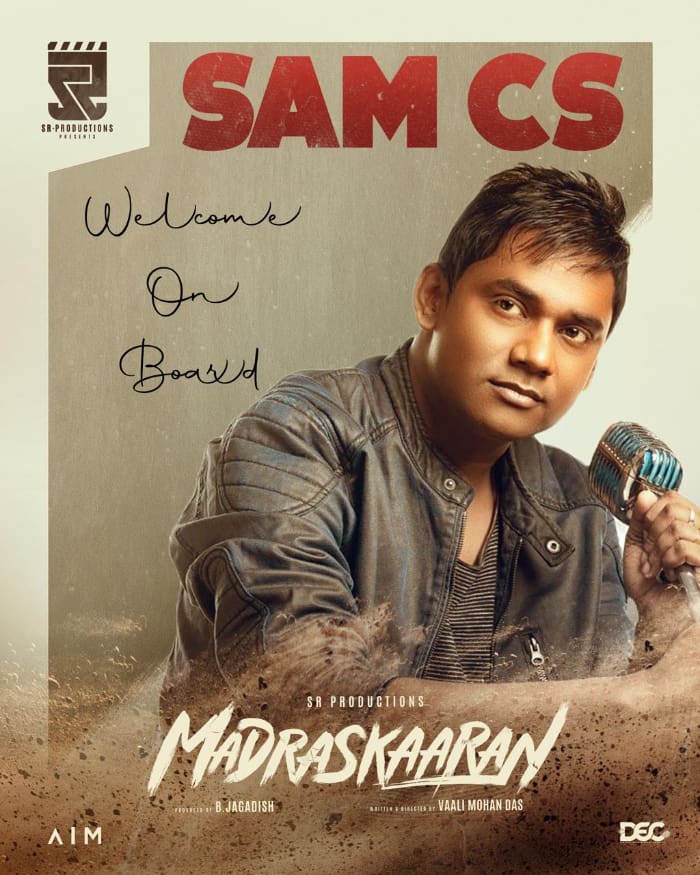 Sam CS Making Music for Madraskaaran