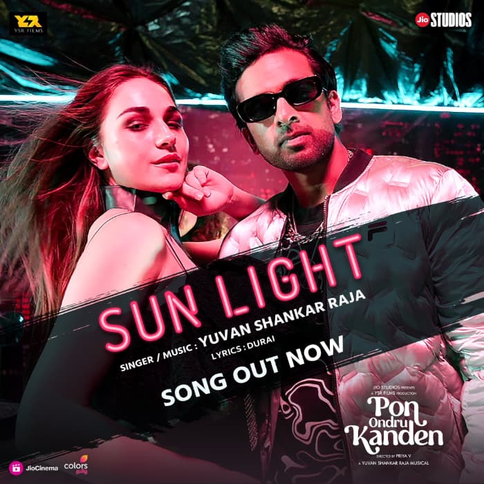 New song called 'Sun Light' from the movie Pon Ondru Kanden is released.