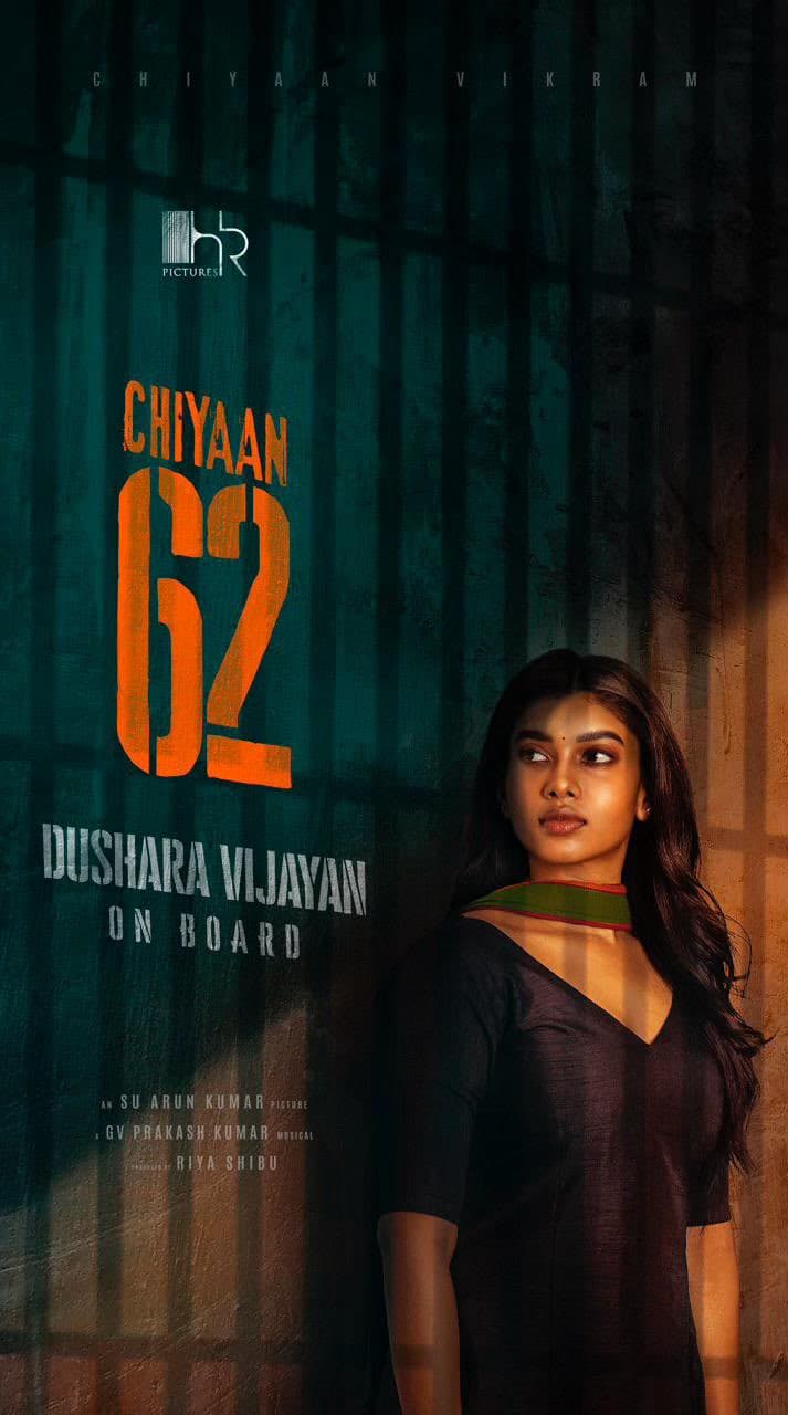 Dushara Vijayan joins Vikram 62 movie as main actress!