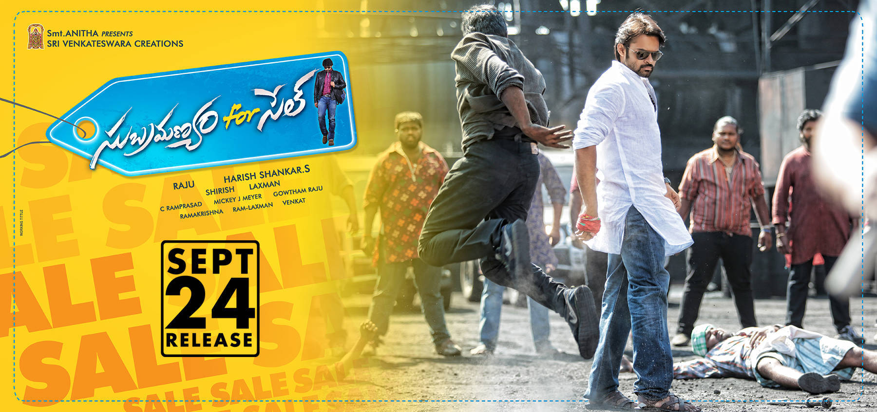 Subramanyam For Sale Movie First Look Posters
