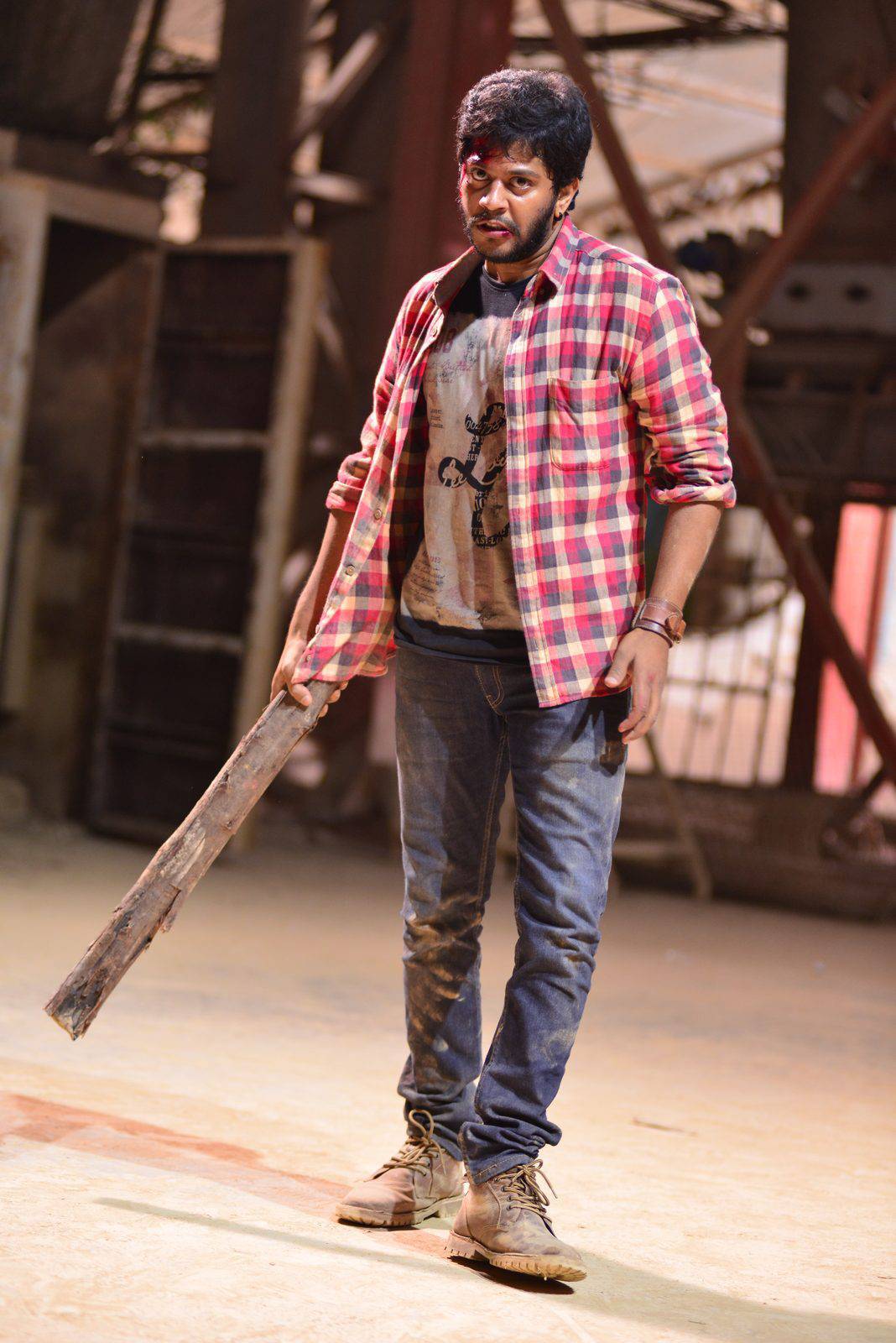 Actor Tejus Stills from Ketugadu Movie