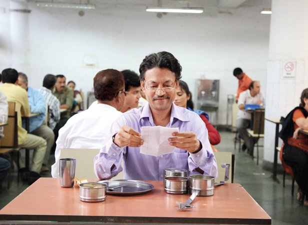 Actor Irrfan Khan in the movie Lunch Box