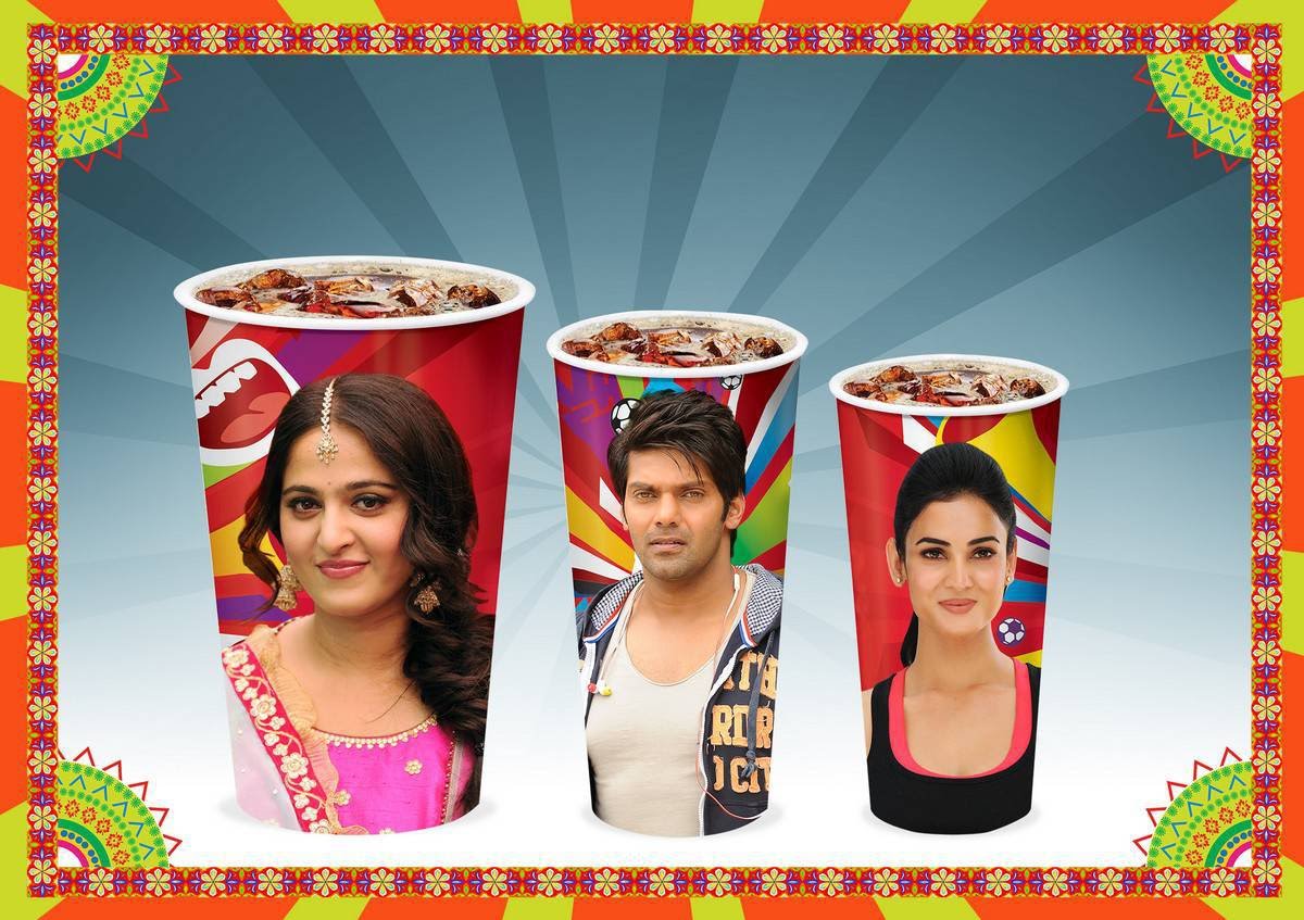 Arya, Anushka in the movie Size Zero