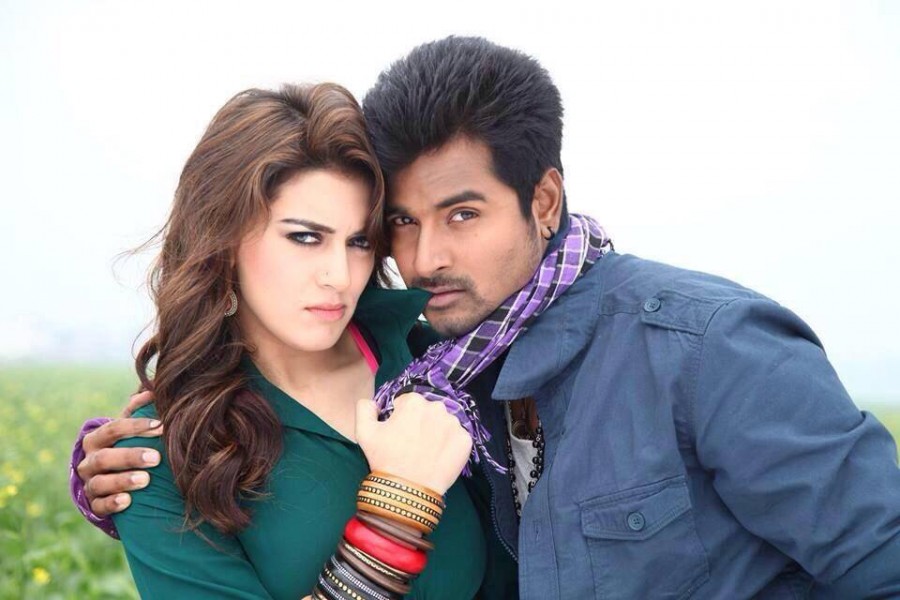 Hansika and Sivakarthikeyan in Maan Karathe