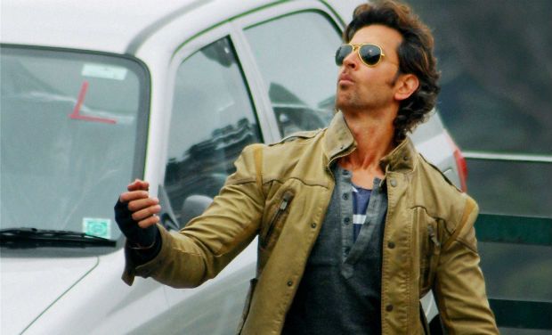 Actor Hrithik Roshan in Bang Bang