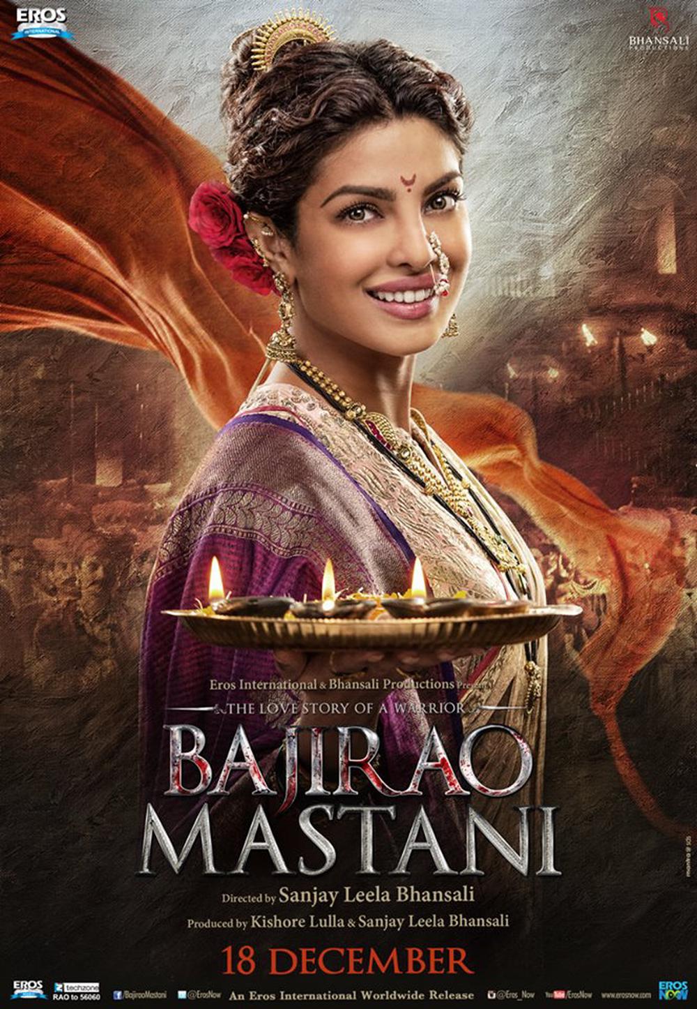 Bajirao Mastani Hindi movie posters