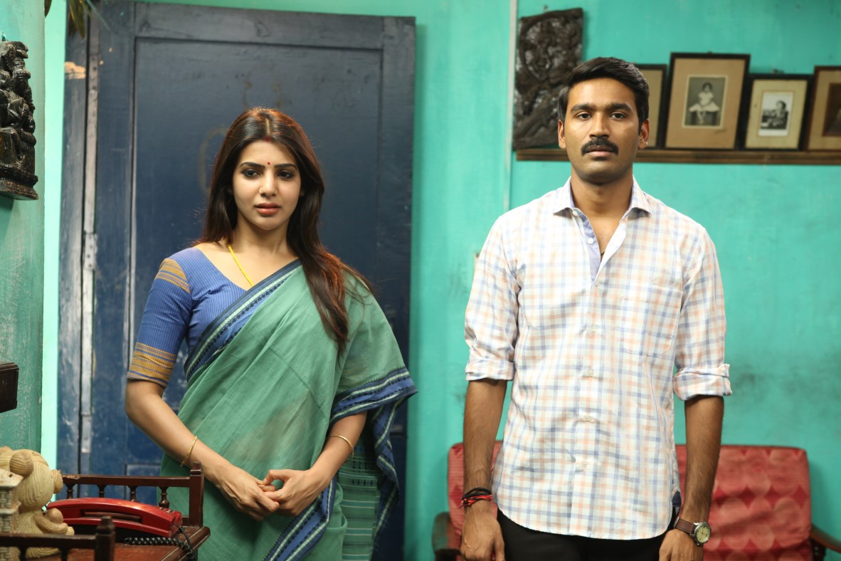 Dhanush, Samantha Stills from Thangamagan