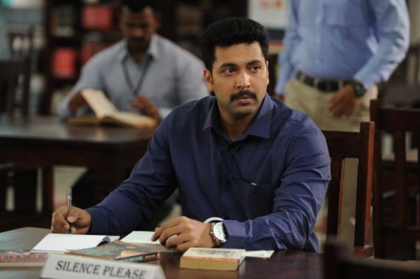 Jayam Ravi in the movie Thani Oruvan