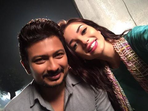 Udhayanidhi and Amy Jackson in Gethu