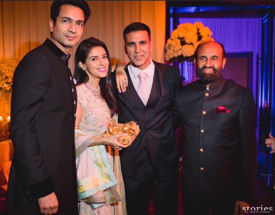 Akshay Attends Asin-Rahul Wedding