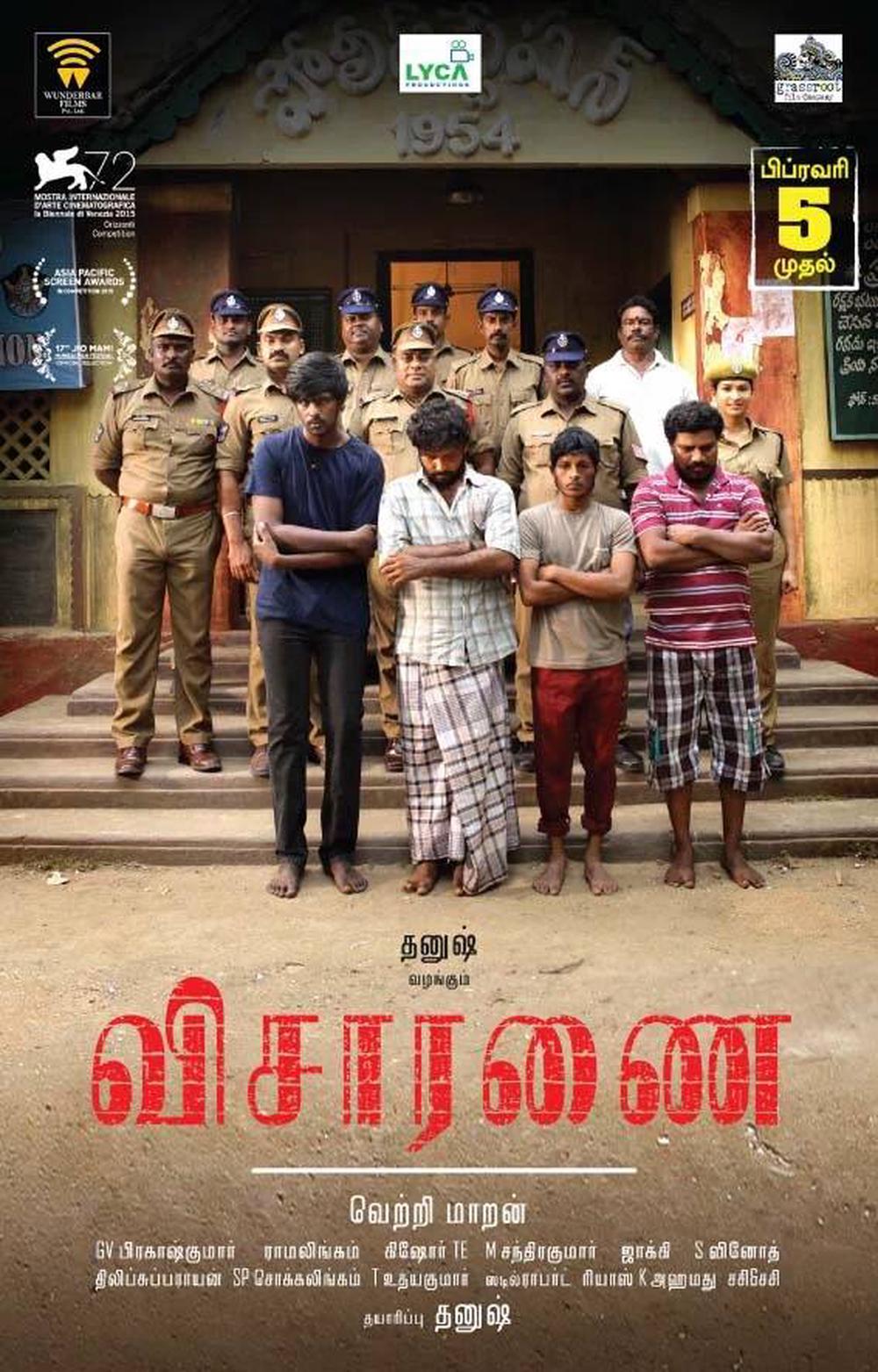 Visaranai Tamil Movie Stills | Attakathi Dinesh, Aadukalam Murugadoss