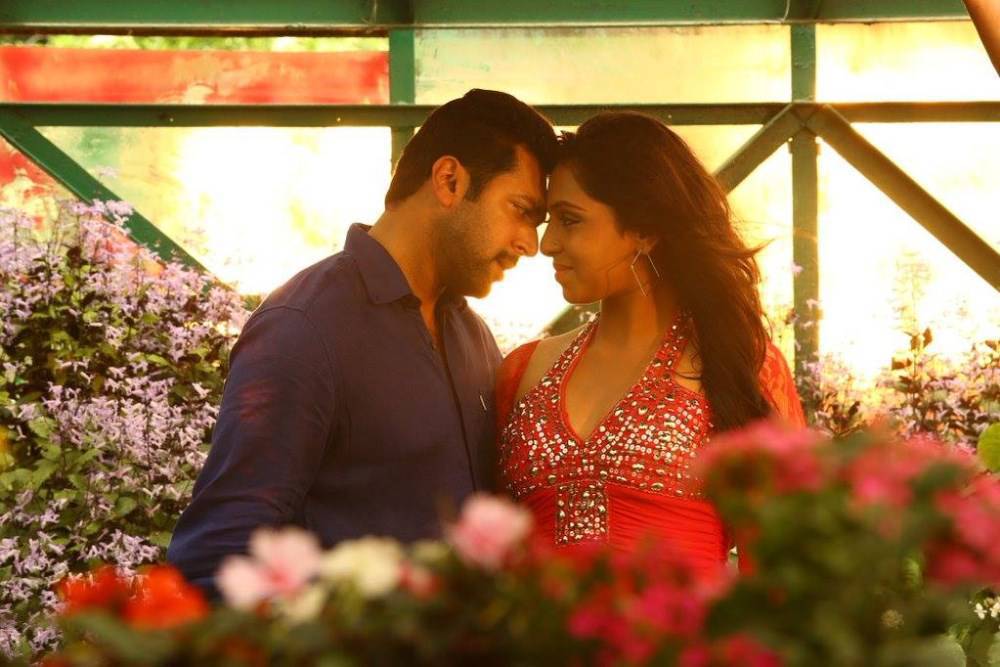 Jayam Ravi, Lakshmi Menon Stills from Miruthan Movie