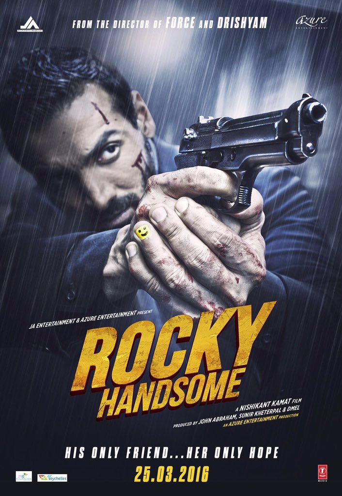 John Abraham 's Rocky Handsome Movie Poster