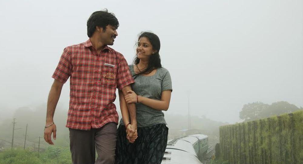 Dhanush and Keerthy Suresh in Movie Mirattu