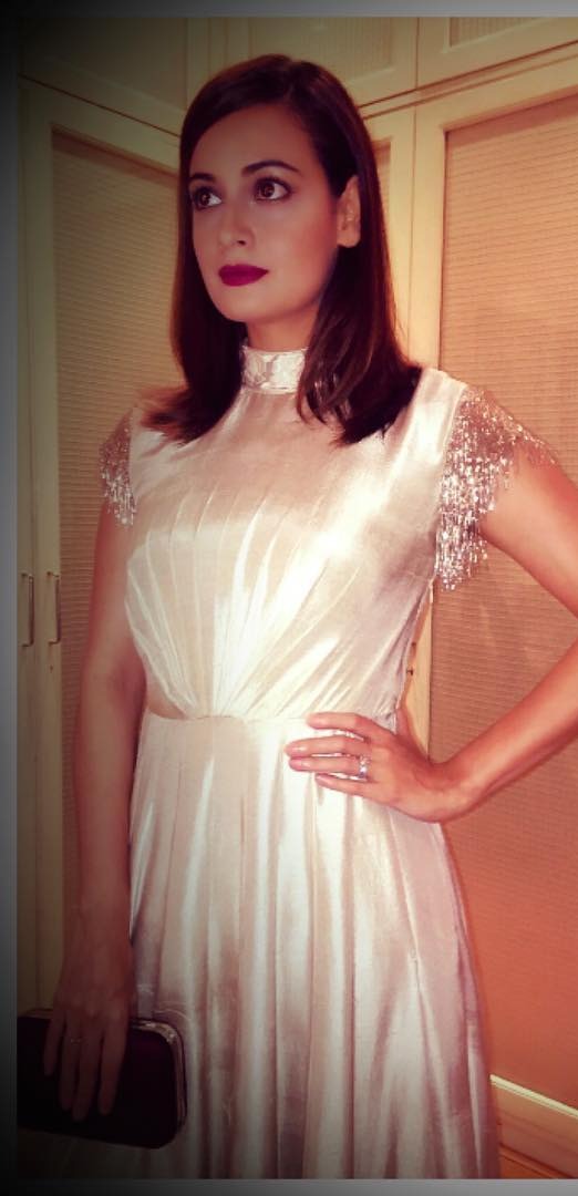 Dia Mirza at Lakme Fashion Week 2016