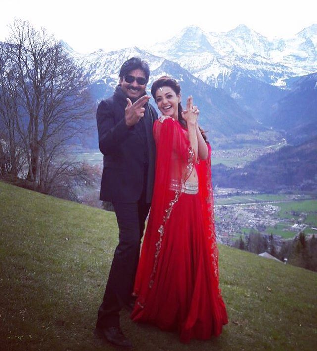 Pawan Kalyan and Kajal Aggarwal Stills from Sardaar Gabbar Singh