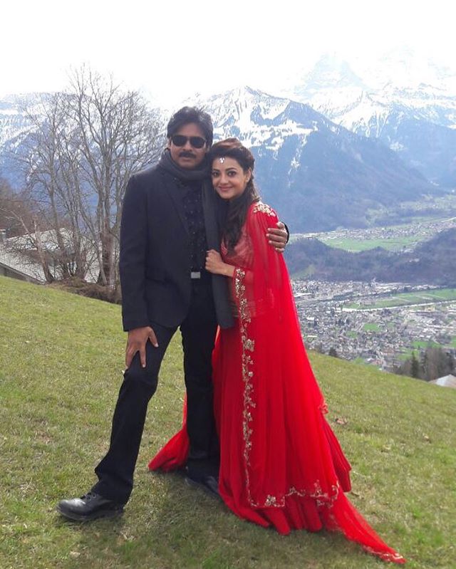 Pawan Kalyan and Kajal Aggarwal Stills from Sardaar Gabbar Singh