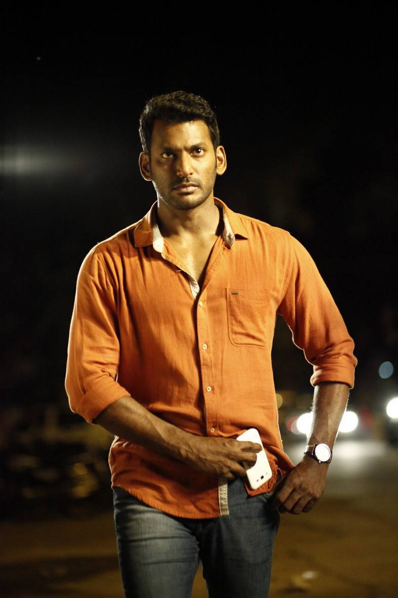 Actor Vishal in Kathakali