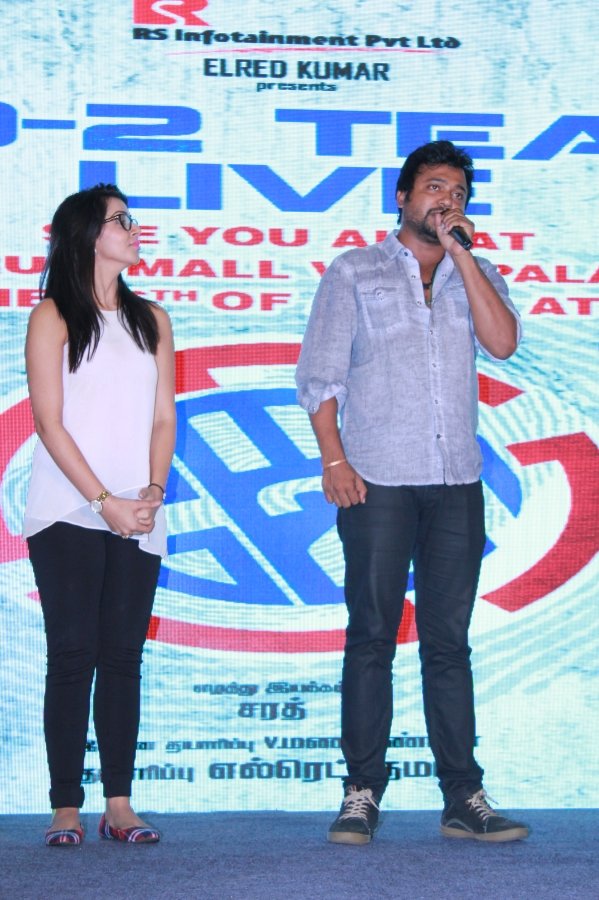 KO 2 music promotion of stills - Bobby Simha, Nikki Galrani 