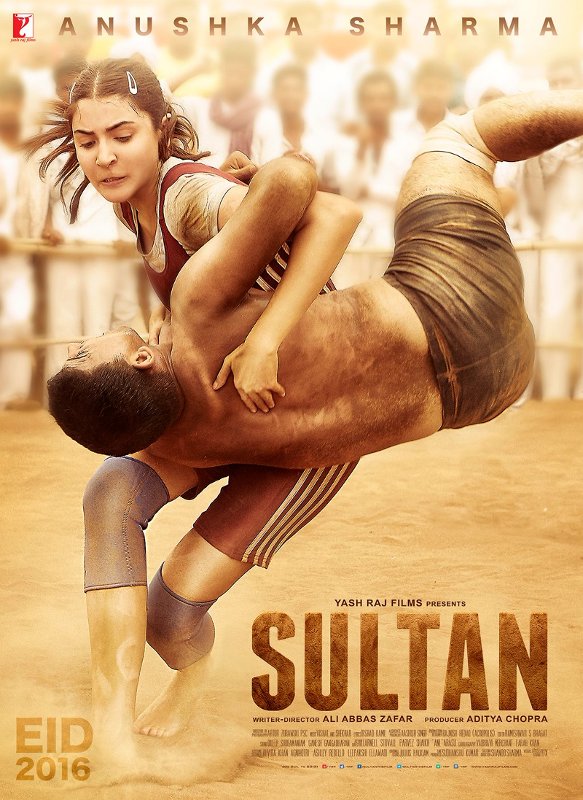Sultan Movie Poster - Anushka Sharma
