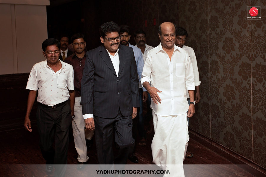 Super Star Rajinikanth Stills at Director K.S.Ravikumar daughter's after marriage party 
