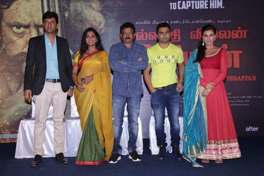 Villathi Villain Veerapan press meet stills