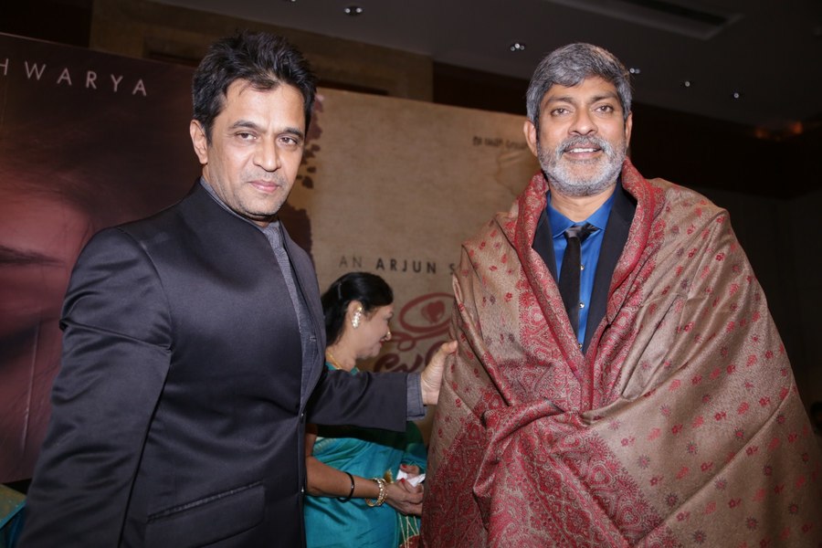 Jagapati Babu at Aishwarya Arjun's Kadhalin Pon Veedhiyil - Prema Baraha Bilingual Movie Launch, Check out the stills here!!